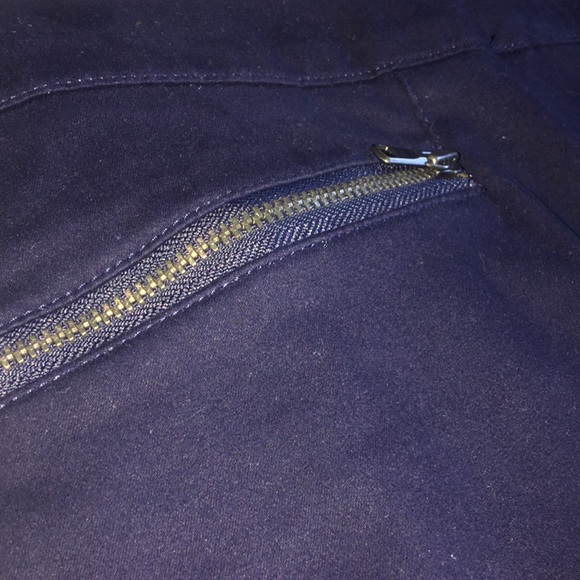 Talbots Navy Curvy Pants - Picture 2 of 3